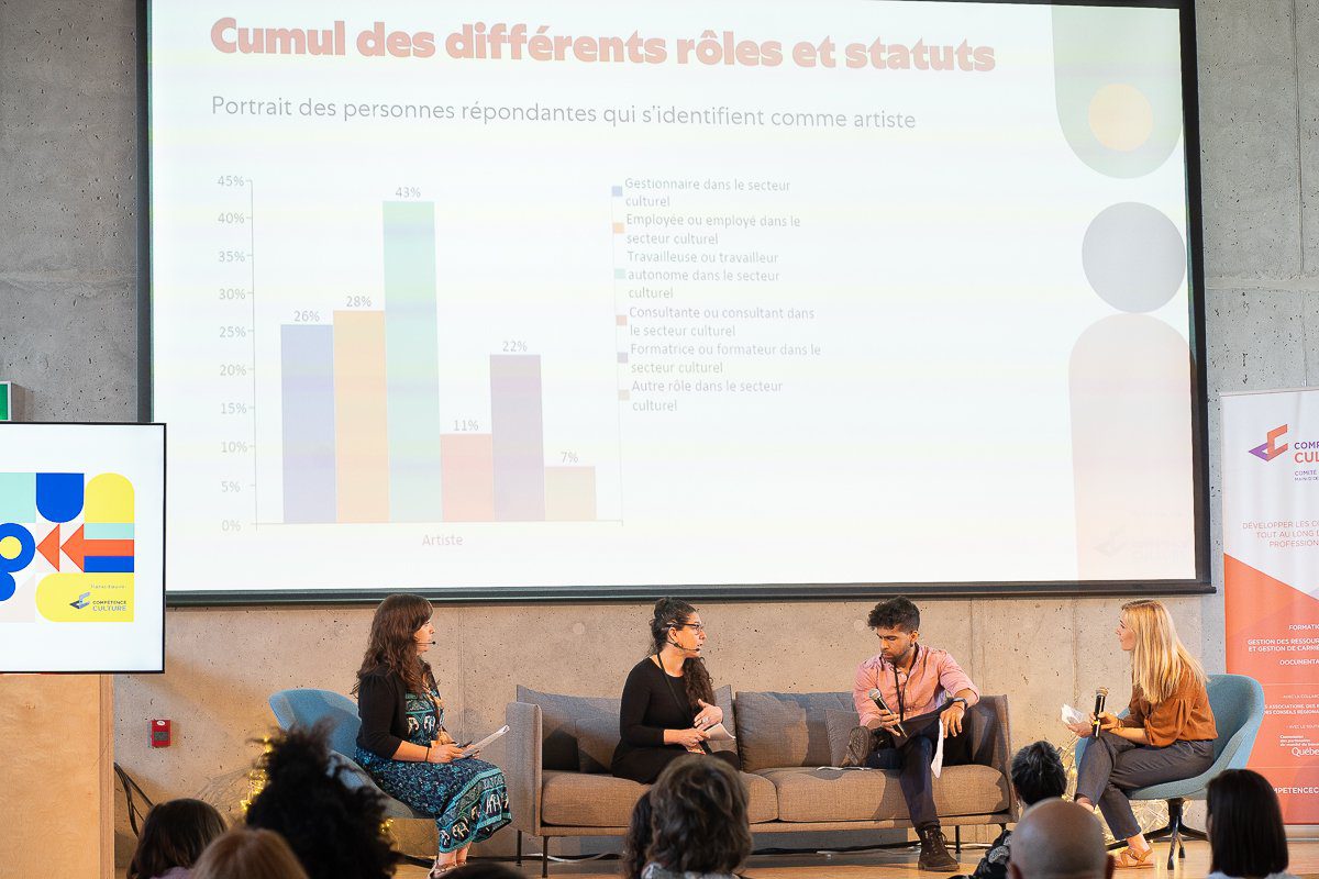 Panel de discussion lors des grands rendez-vous de Compétence culture à Montréal